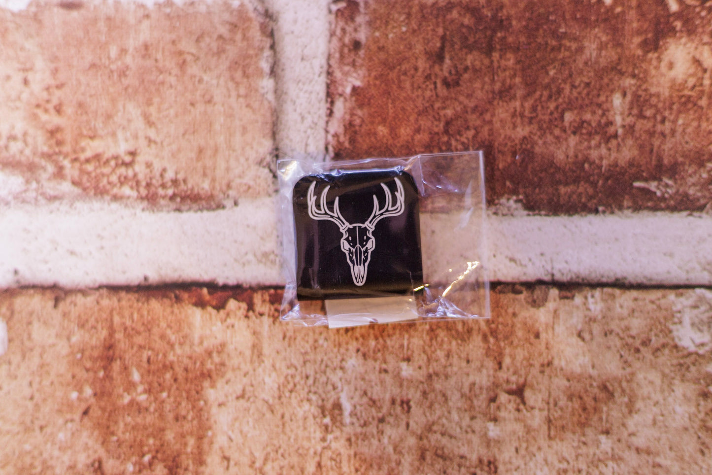 Deer Skull Metal Hat Clip
