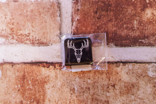 Deer Skull Metal Hat Clip