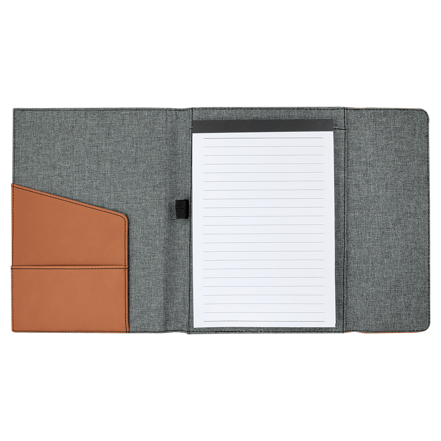 Personalized Leather Portfolio with Notepad