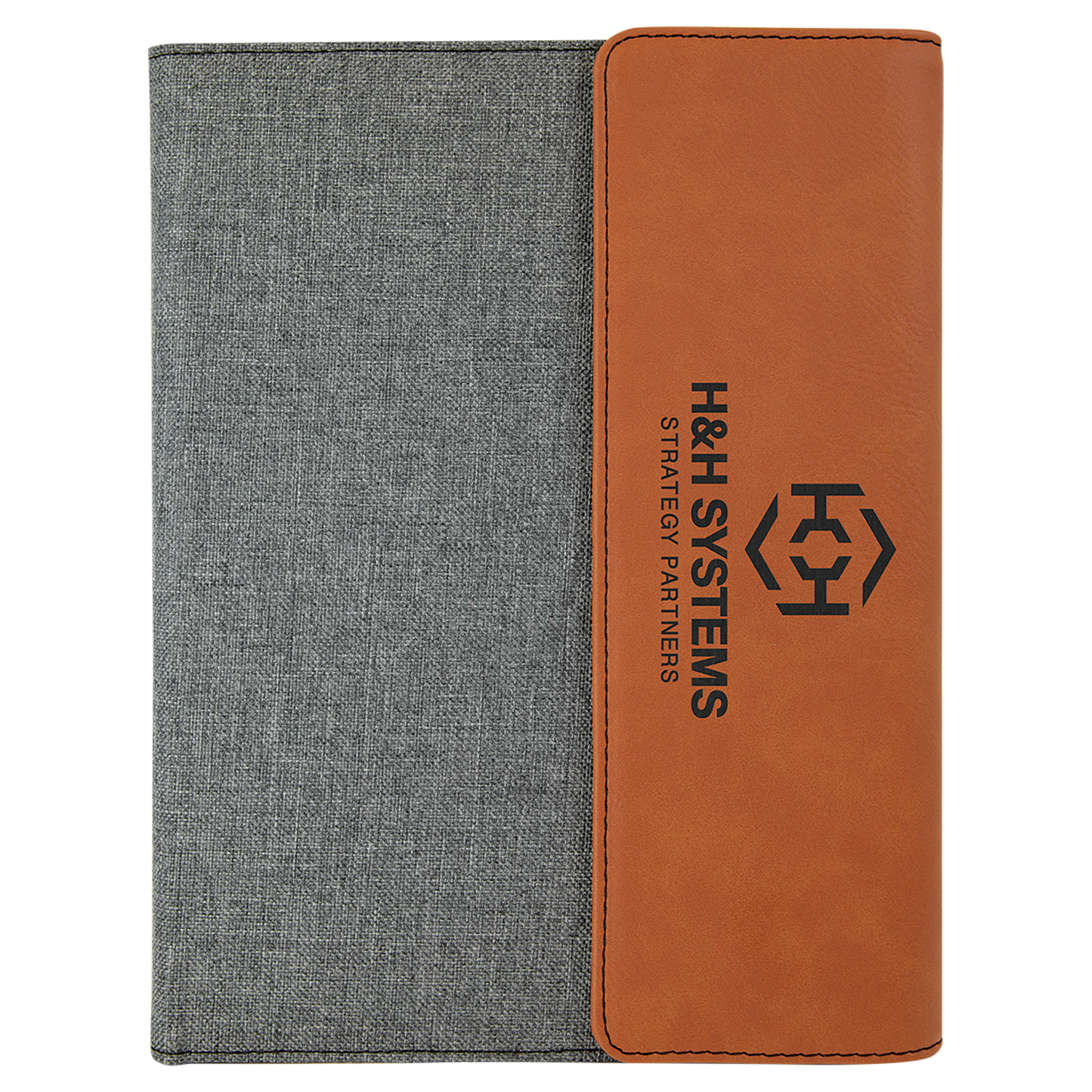 Personalized Leather Portfolio with Notepad