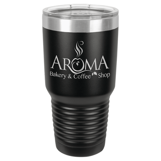 Laser Engraved 30oz Custom Engraved Stainless Steel Tumbler